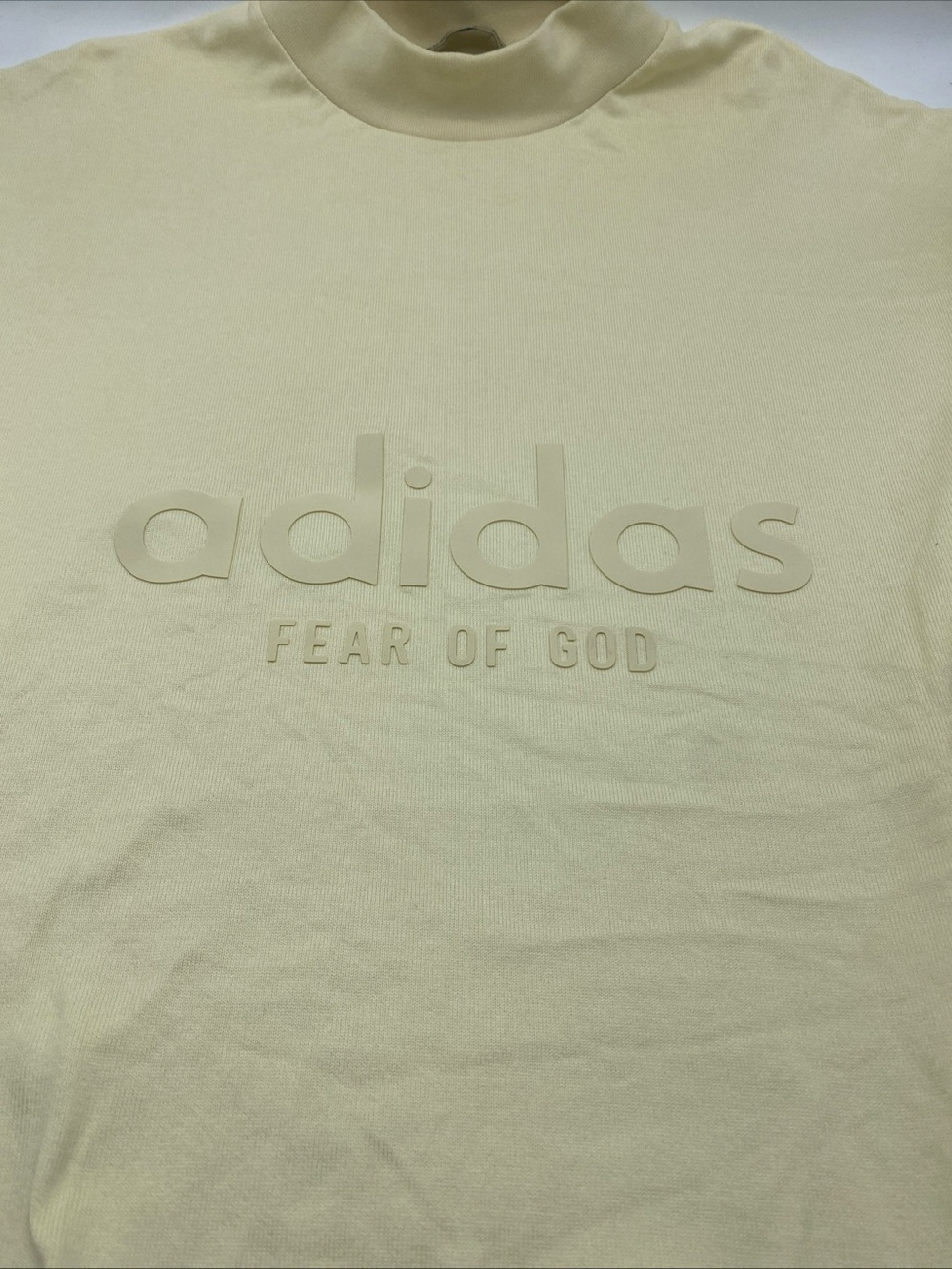 Adidas X Fear Of God Athletics Men Heavy Pullover Shirt Crewneck Oversized Med - Picture 2 of 7